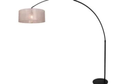 Steinhauer Vloerlampen^Booglamp 9833ZW Stresa