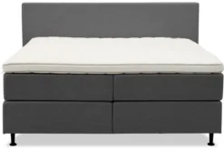 Sierah Beds Boxsprings^Boxspring Antracite  Albany