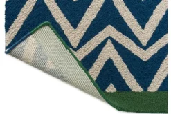 Scion Rug Collection Tuinartikelen^Buitenkleed Blue 426318 Dhurrie |