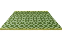 Best Scion Rug Collection Buitenkleed Green 426307 Dhurrie |