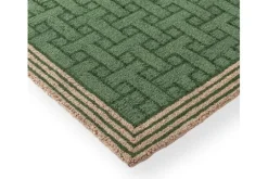 Brink & Campman Tuinartikelen^Buitenkleed TB T Monogram Jade Green 455807 Outdoor |