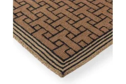 Brink & Campman Tuinartikelen^Buitenkleed TB T Monogram Light Brown 455811 Outdoor |