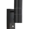 Searchlight Tuinartikelen^Buitenlamp 7008-2BK met sensor Metro