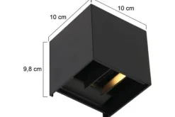 Steinhauer Tuinartikelen|Wandlampen^Buitenlamp 2728ZW Logan