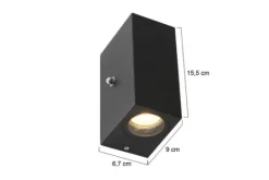 Steinhauer Tuinartikelen|Wandlampen^Buitenlamp 2721ZW Logan