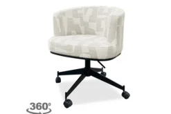 Online Richmond Interiors Draaifauteuil 213323 Beige Graffic Rochenne