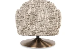 Richmond Interiors Draaifauteuils^Draaifauteuil 213569 Brown Omara Kagney