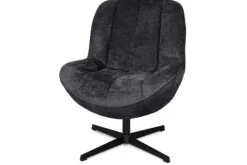 Best Olijk Draaifauteuil - Movie Antraciet Mellon