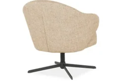 Eleonora Meubelen Draaifauteuils^Draaifauteuil 96349 taupe Connor