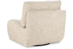 Eleonora Meubelen Draaifauteuils^Draaifauteuil 96304 taupe Lucia
