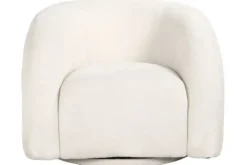Richmond Interiors Ronde Fauteuils|Draaifauteuils^Draaifauteuil 211899 Unicorn White Arcus