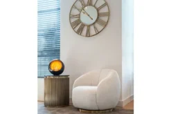 Richmond Interiors Ronde Fauteuils|Draaifauteuils^Draaifauteuil 210713 White Bouclé Jago