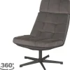 Clearance Label51 Draaifauteuil Antraciet CH-73.021 Alvar