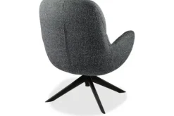 Online MySons Draaifauteuil Antraciet Elvis