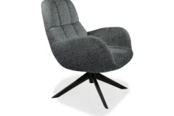Online MySons Draaifauteuil Antraciet Elvis