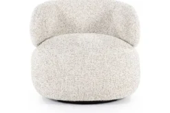 Online Eleonora Meubelen Draaifauteuil Beige 96107 Maeve