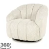 Hot By-Boo Draaifauteuil beige 250186 Sogno