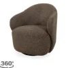 MySons Draaifauteuils^Draaifauteuil Brown Jimi