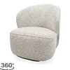 MySons Draaifauteuils^Draaifauteuil Ecru Avi
