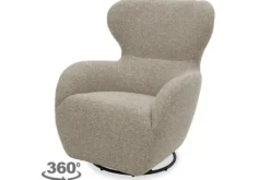 Smit Meubelen Oorfauteuils|Ronde Fauteuils^Draaifauteuil Femme
