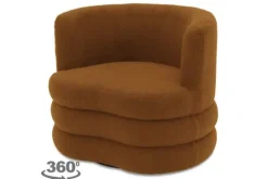 Vie Chic Draaifauteuils^Draaifauteuil Magali