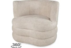 Vie Chic Ronde Fauteuils|Draaifauteuils^Draaifauteuil Magali