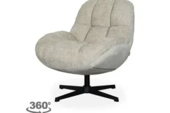 Outlet Label51 Draaifauteuil Mushroom WX-67.007 Huxley