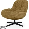 New Label51 Draaifauteuil Mustard WX-67.010 Huxley