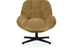 New Label51 Draaifauteuil Mustard WX-67.010 Huxley