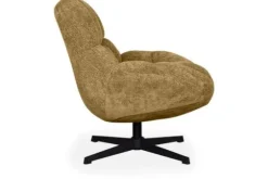 New Label51 Draaifauteuil Mustard WX-67.010 Huxley
