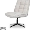 Draaifauteuils^Draaifauteuil Naturel WU-65.006 Vince