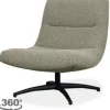 Label51 Draaifauteuils^Draaifauteuil Naturel WX-67.003 Calix
