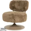 By-Boo Draaifauteuils^Draaifauteuil Taupe 250356 Furlo