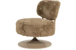 By-Boo Draaifauteuils^Draaifauteuil Taupe 250356 Furlo