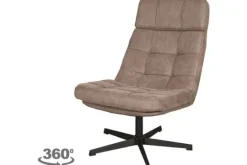 Hot Label51 Draaifauteuil Taupe CH-73.002 Alvar