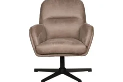 Hot Label51 Draaifauteuil Taupe CH-73.014 Moss