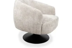Outlet MySons Draaifauteuil Taupe Louis