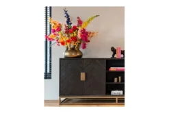Outlet Richmond Interiors Dressoir 210693 Blackbone Brass