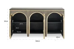 Richmond Interiors Dressoirs^Dressoir 212710 Les Arcs