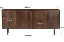 Discount Livingfurn Dressoir Elan