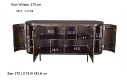 Livingfurn Dressoirs^Dressoir Noor