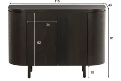 Livingfurn Dressoirs^Dressoir Tobago