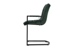 Olijk Eetkamer fauteuil velvet green Knus