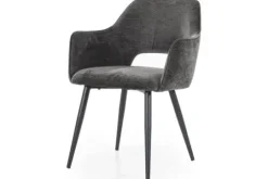 Outlet Eleonora Meubelen Eetkamerstoel - antraciet Mellow | 95935 Esmee