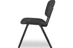 Olijk Eetkamerstoelen^Eetkamerstoel - Antraciet Frenkie