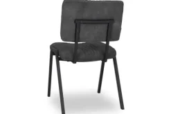 Olijk Eetkamerstoelen^Eetkamerstoel - Antraciet Frenkie