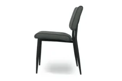 Olijk Eetkamerstoelen^Eetkamerstoel - antraciet Nevada