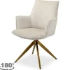 Sale Richmond Interiors Eetkamerstoel 212405 Beige Chenille Dakota