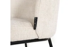Discount Richmond Interiors Eetkamerstoel 212339 Beige Chenille Elvi