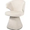 Richmond Interiors Eetkamerstoelen^Eetkamerstoel 212332 Beige Chenille Gatsbi
